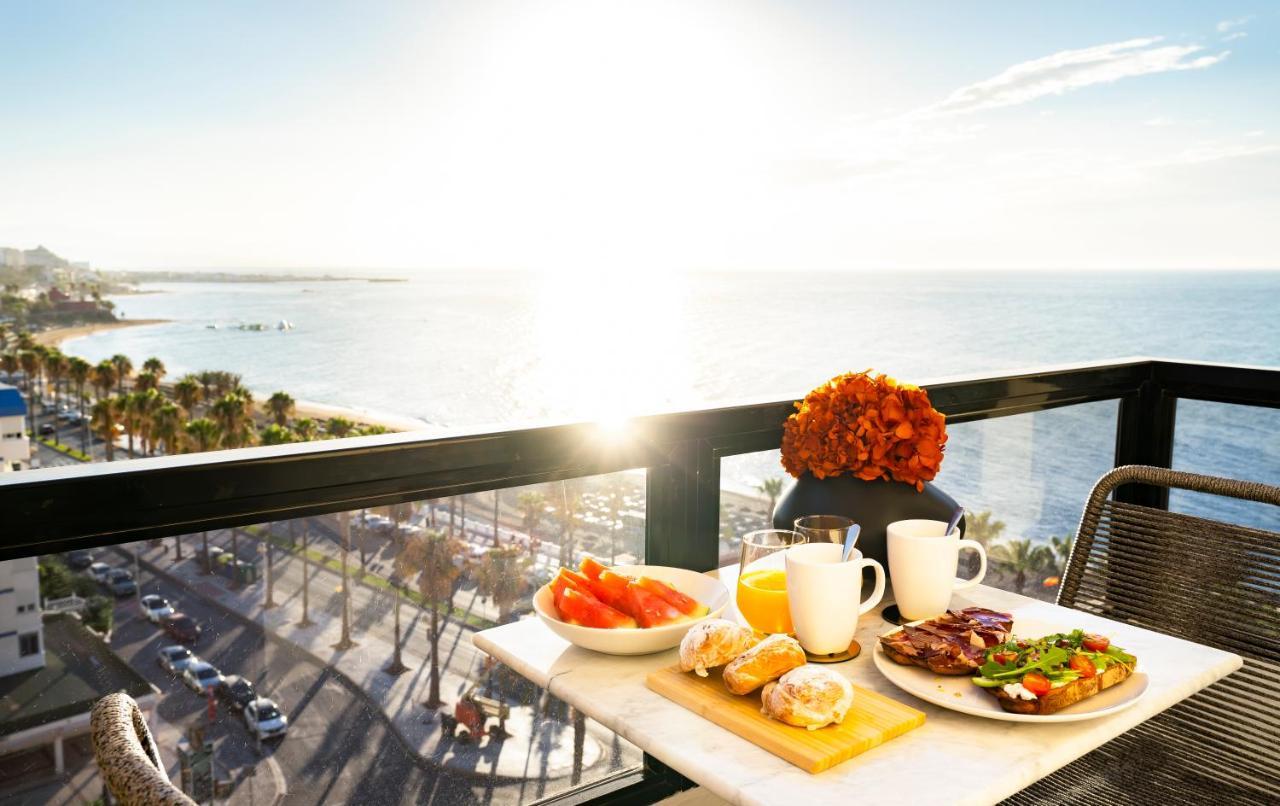 Aloha Apartamentos - Primera Linea De Playa - Vista Al Mar 贝纳尔马德纳 外观 照片