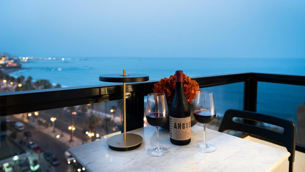 Aloha Apartamentos - Primera Linea De Playa - Vista Al Mar 贝纳尔马德纳 外观 照片